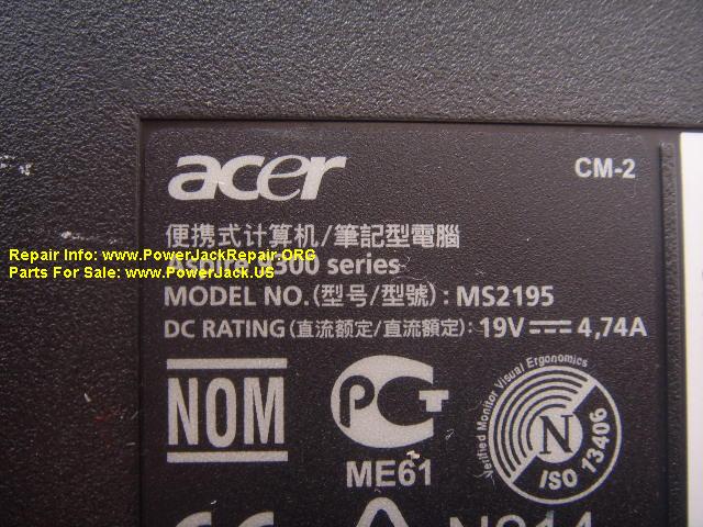 Acer Aspire MS2195