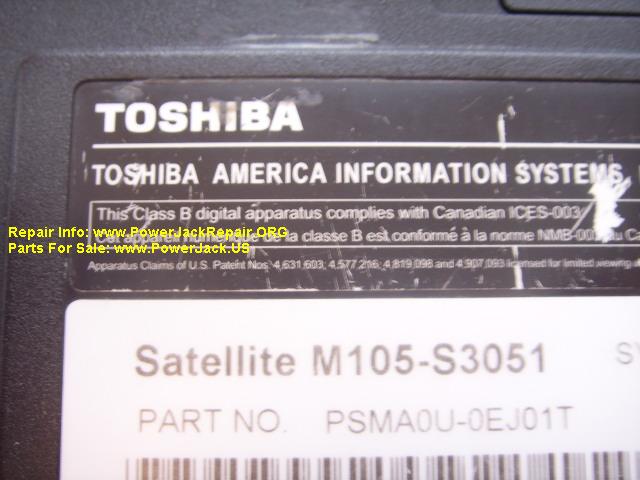 Toshiba Satellite M105 S3051