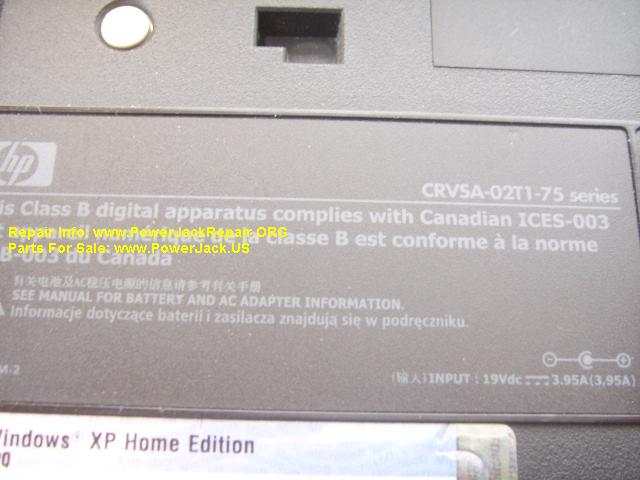 HP Presario CRVSA 02T175 Series