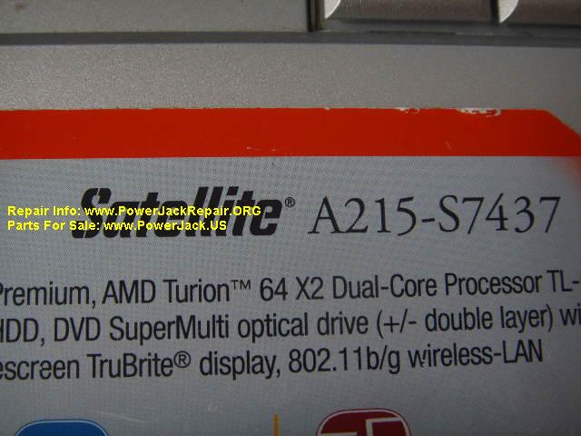Toshiba Satellite A215-S7437