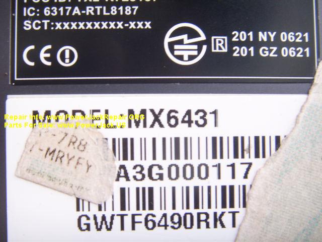 Gateway MX6431 MA3