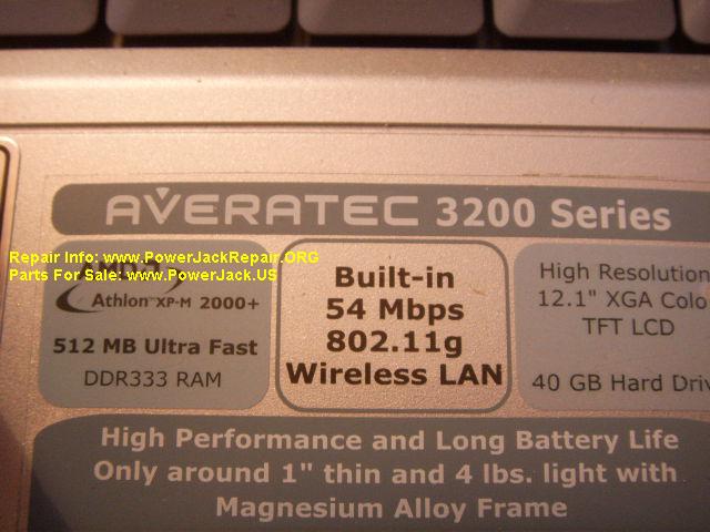 Averatec 3200 Model