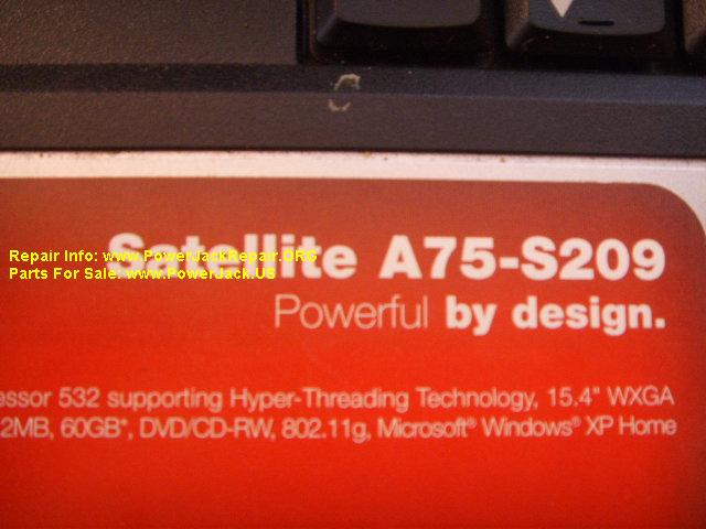 Toshiba Satellite A75-S209 Series