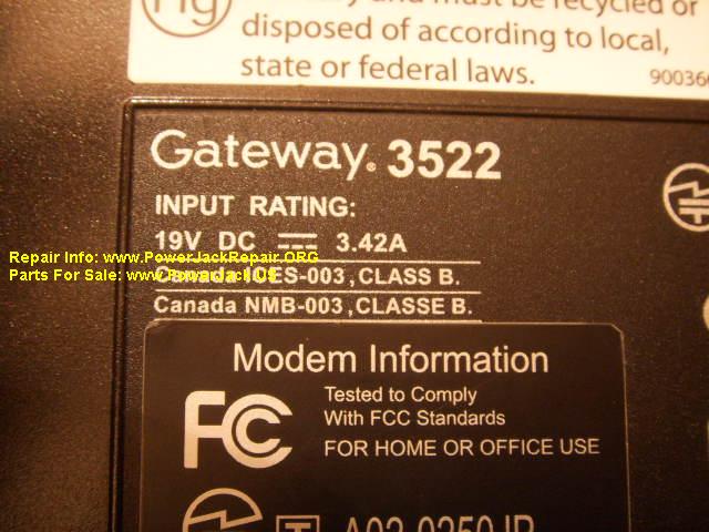 Gateway 3522