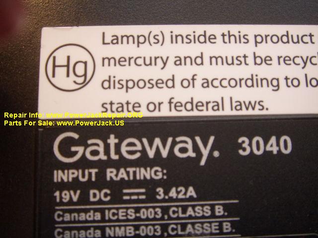 Gateway 3040 Model