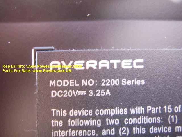 HP Pavilion Model ZV5000