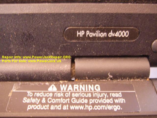 HP Pavilion Model DV4000