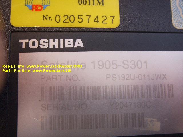 Toshiba Satellite 1905-S301
