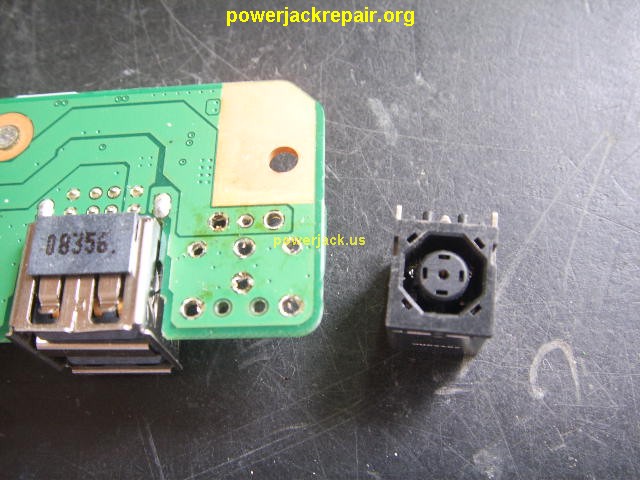 inspiron 1545 dell dc jack repair socket port